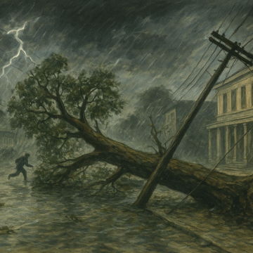 SAAT BANDUNG DISAPU BADAI BESAR