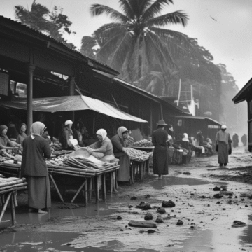 ANGIN BESAR DI PASAR CIPARAY